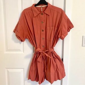 Free People No Plans Romper, Medium